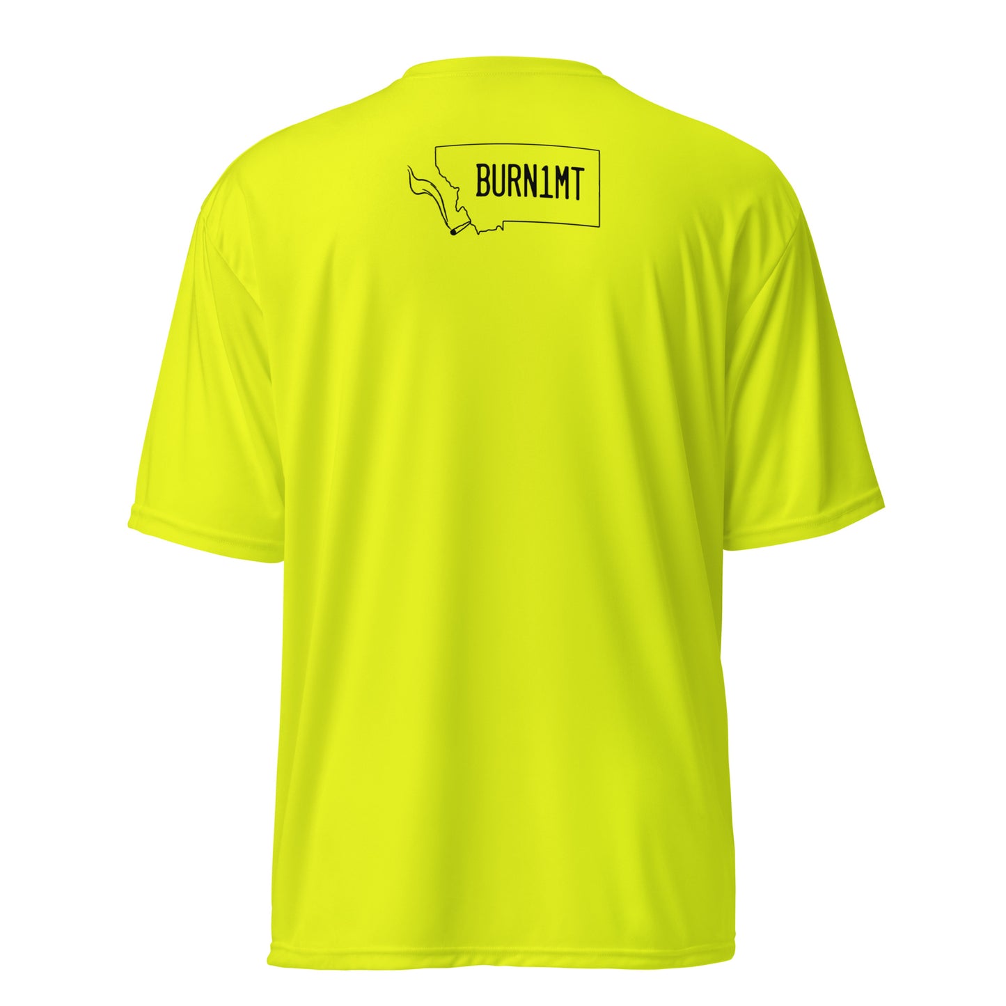 earn your burns MTB Unisex performance crew neck t-shirt