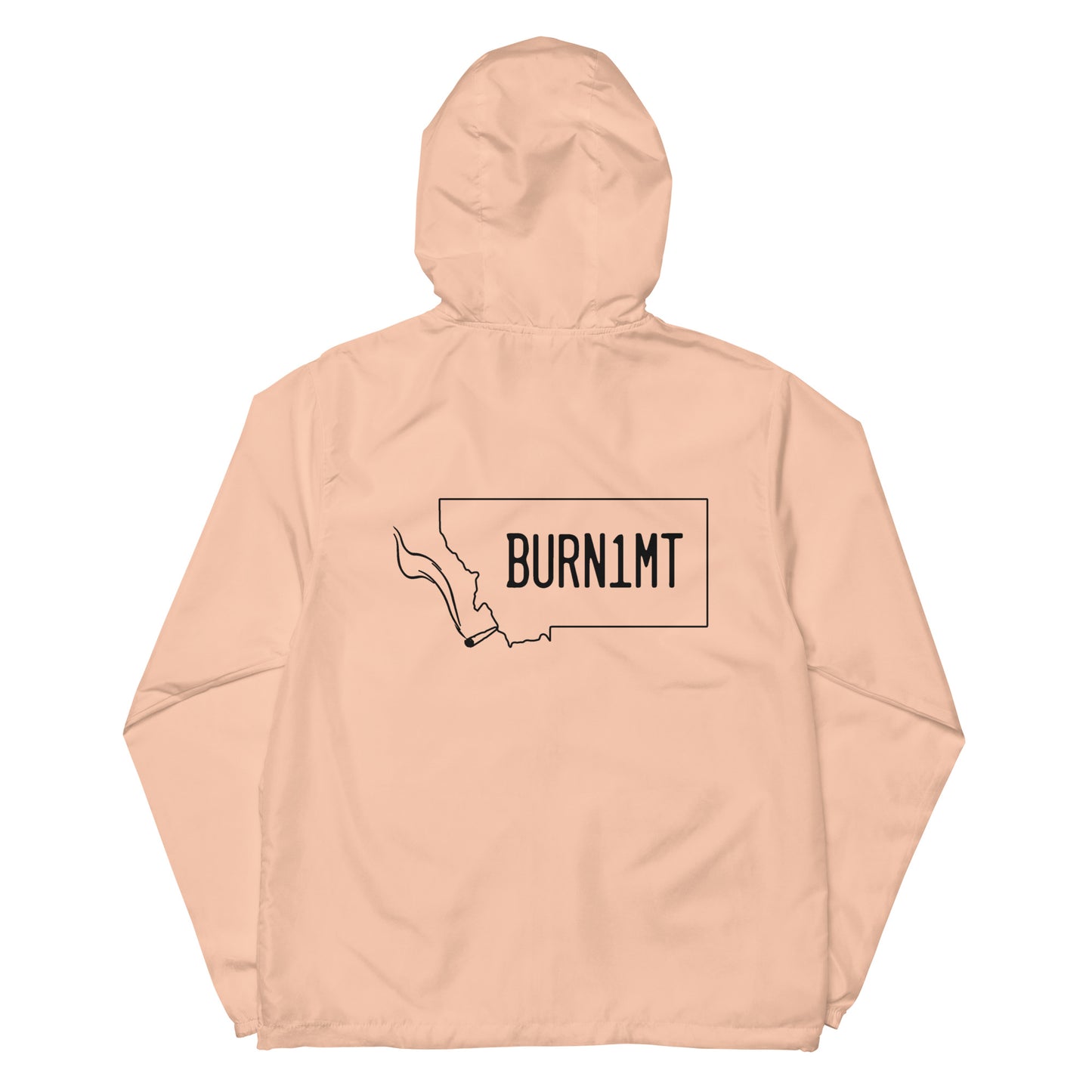 Unisex lightweight zip up windbreaker