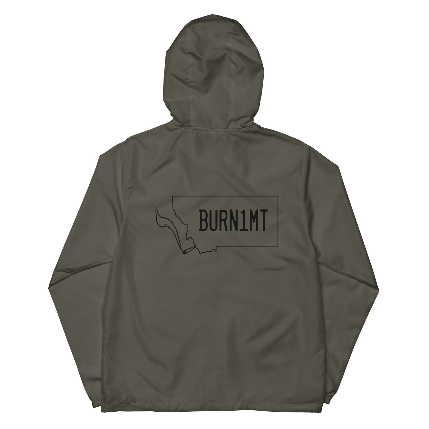 Unisex lightweight zip up windbreaker