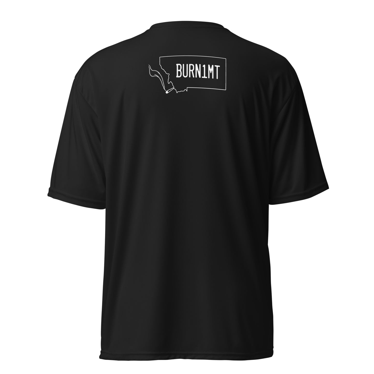 earn your burns snowboard Unisex performance crew neck t-shirt