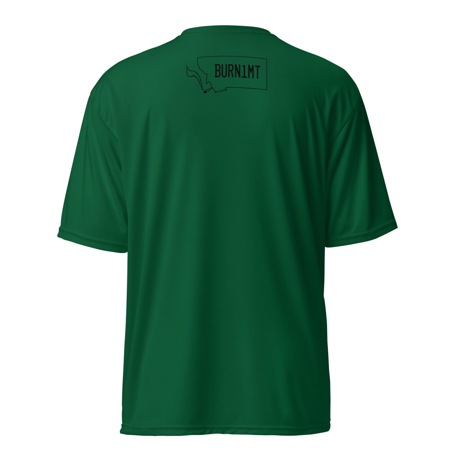 earn your burns yoga Unisex performance crew neck t-shirt