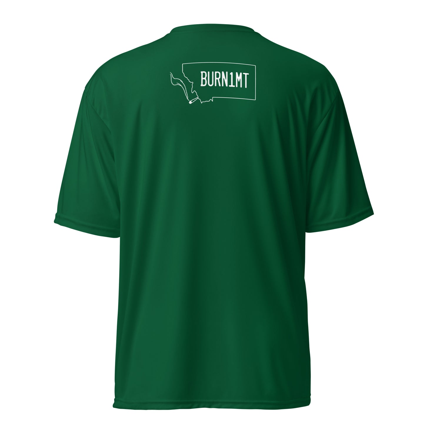 earn your burns ski Unisex performance crew neck t-shirt