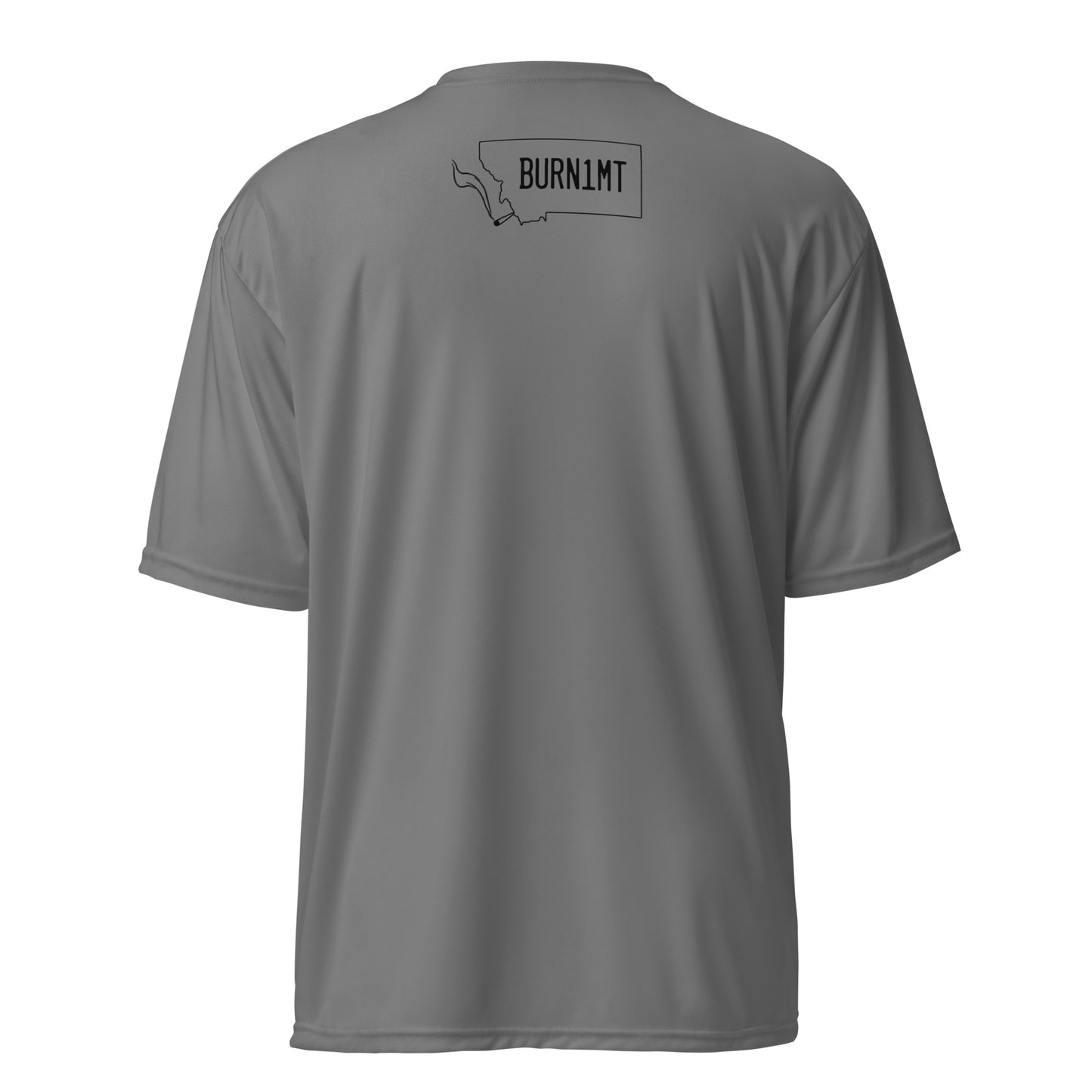 earn your burns weights Unisex performance crew neck t-shirt