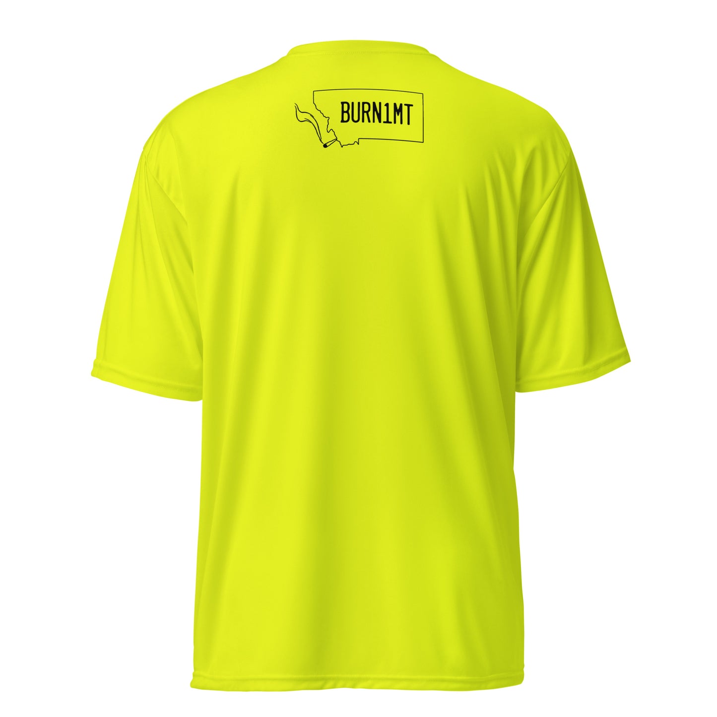 earn your burns yoga Unisex performance crew neck t-shirt