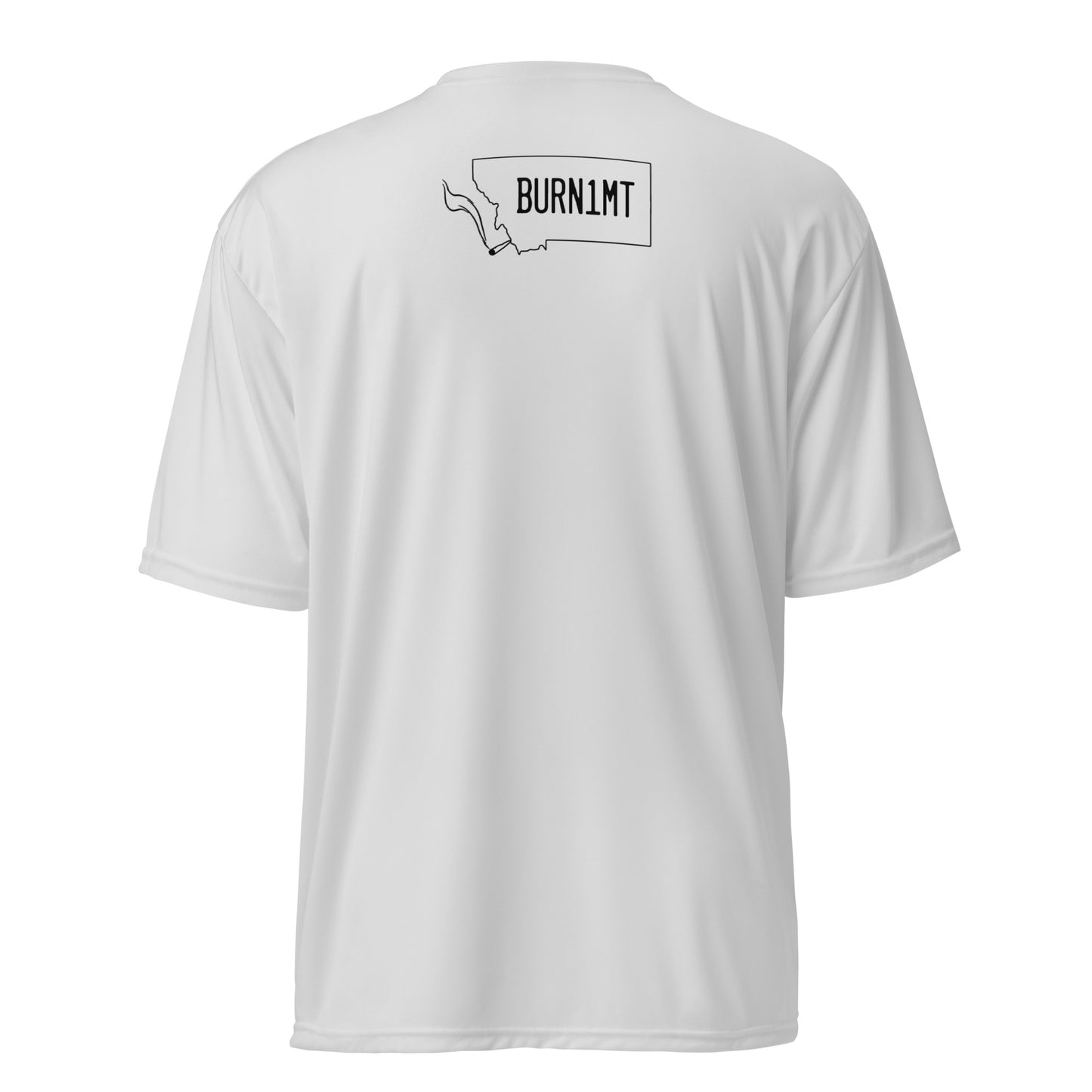 earn your burns MTB Unisex performance crew neck t-shirt